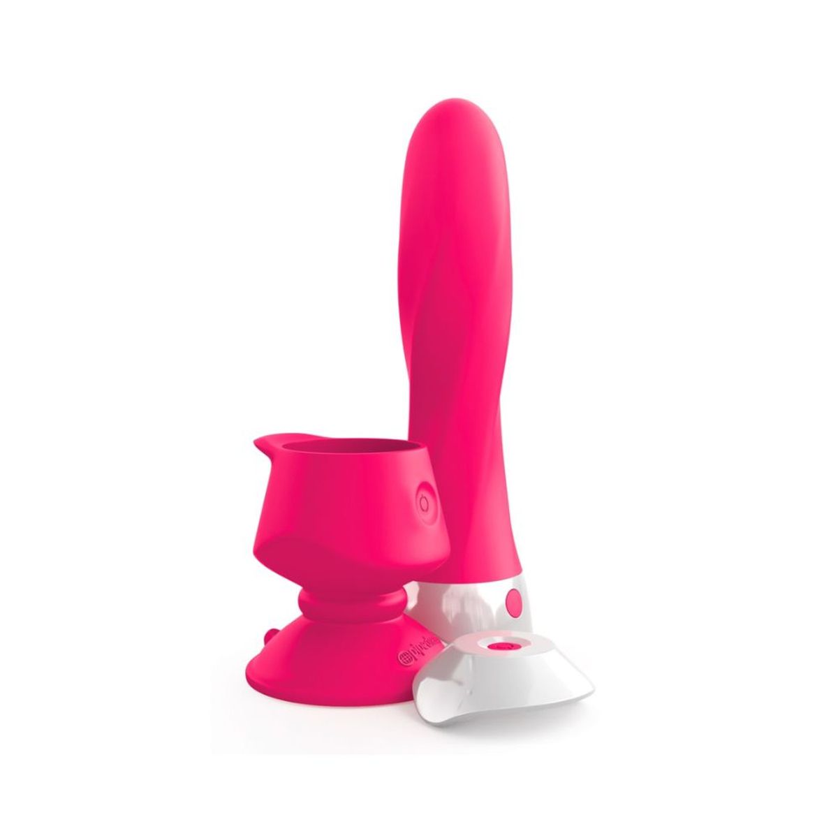 3Some Wall Banger Deluxe - Vibrator med Sugekop