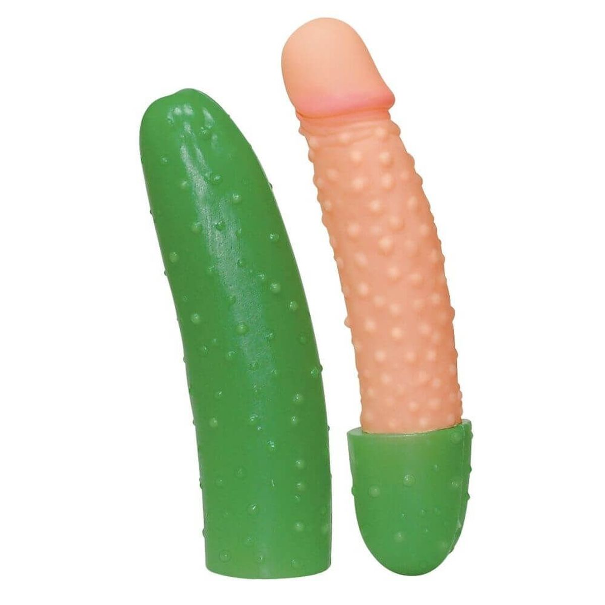 Agurkedildo m. Sprøjtefunktion