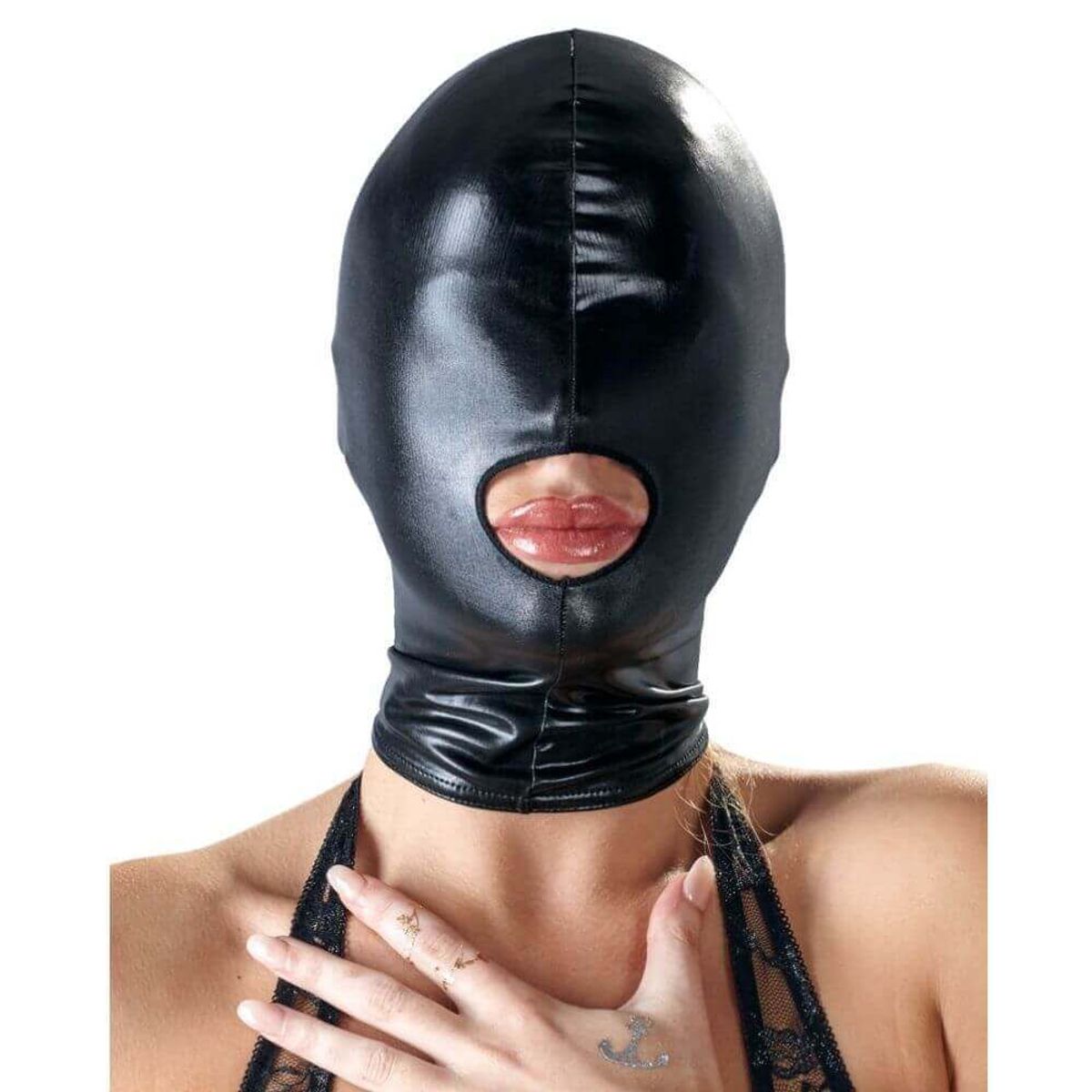 Bad Kitty - Tætsiddende Maske i Wetlook