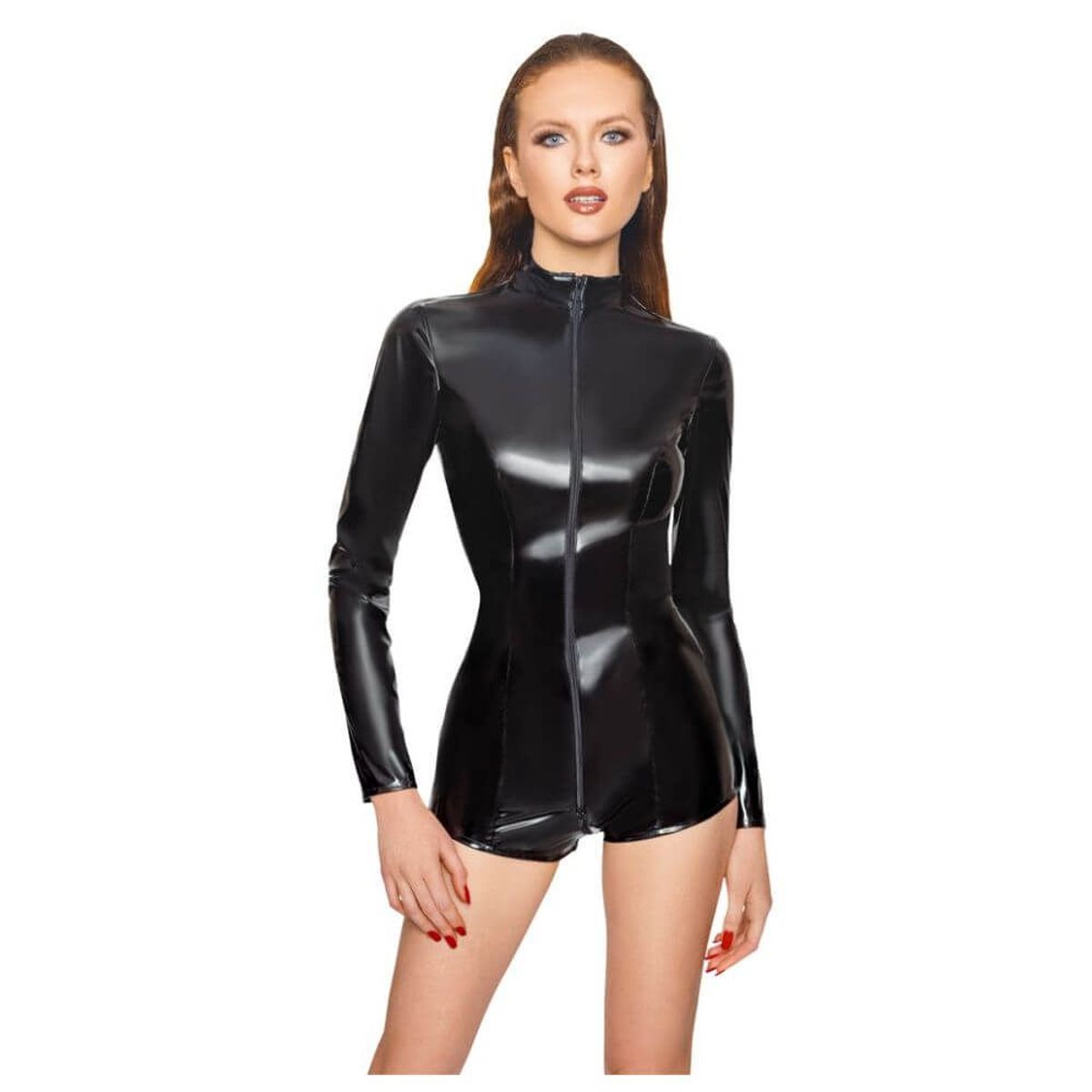 Black Level Jumpsuit med Korte Ben og Lange Ærmer XL