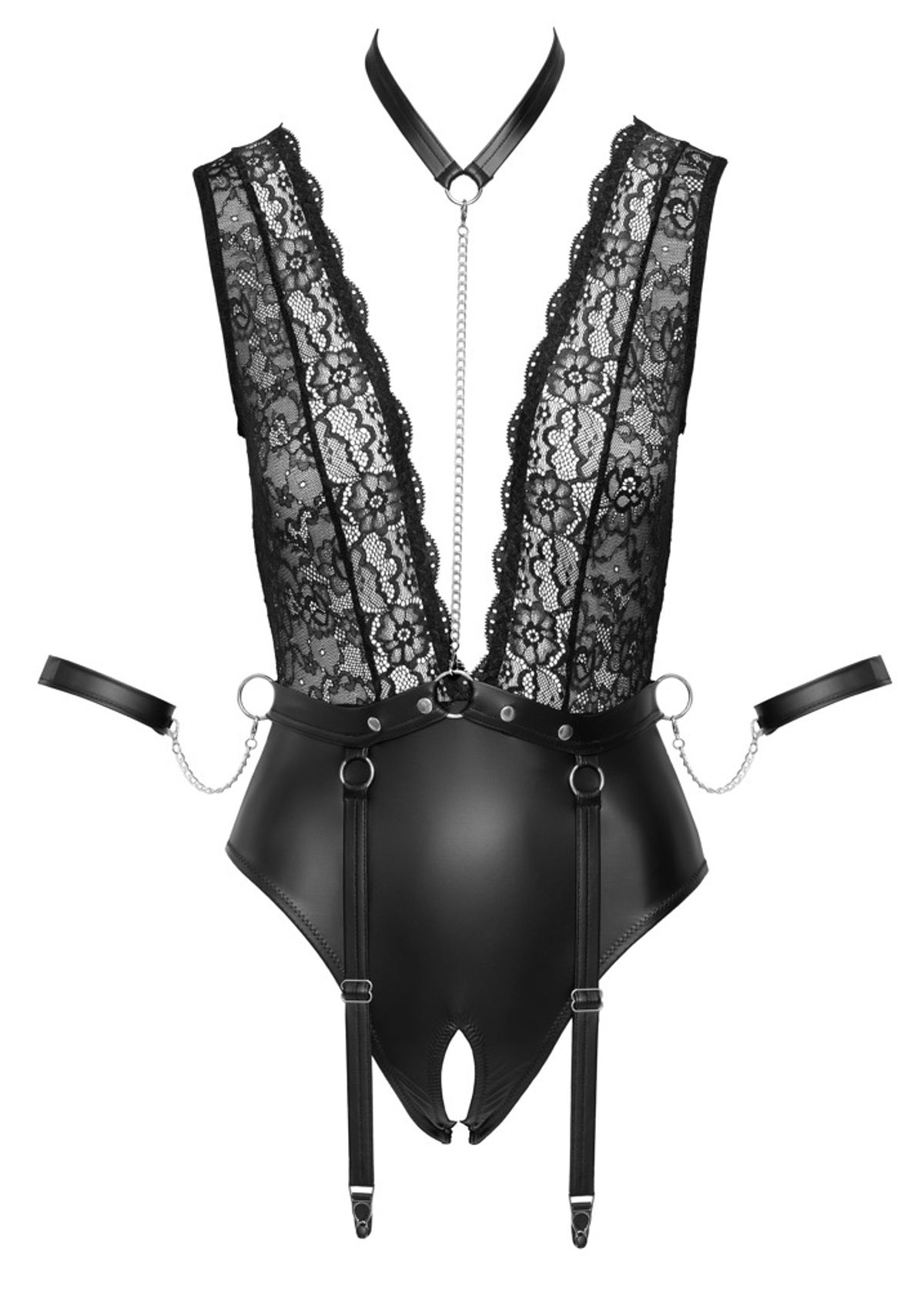 Body ouvert med stropper