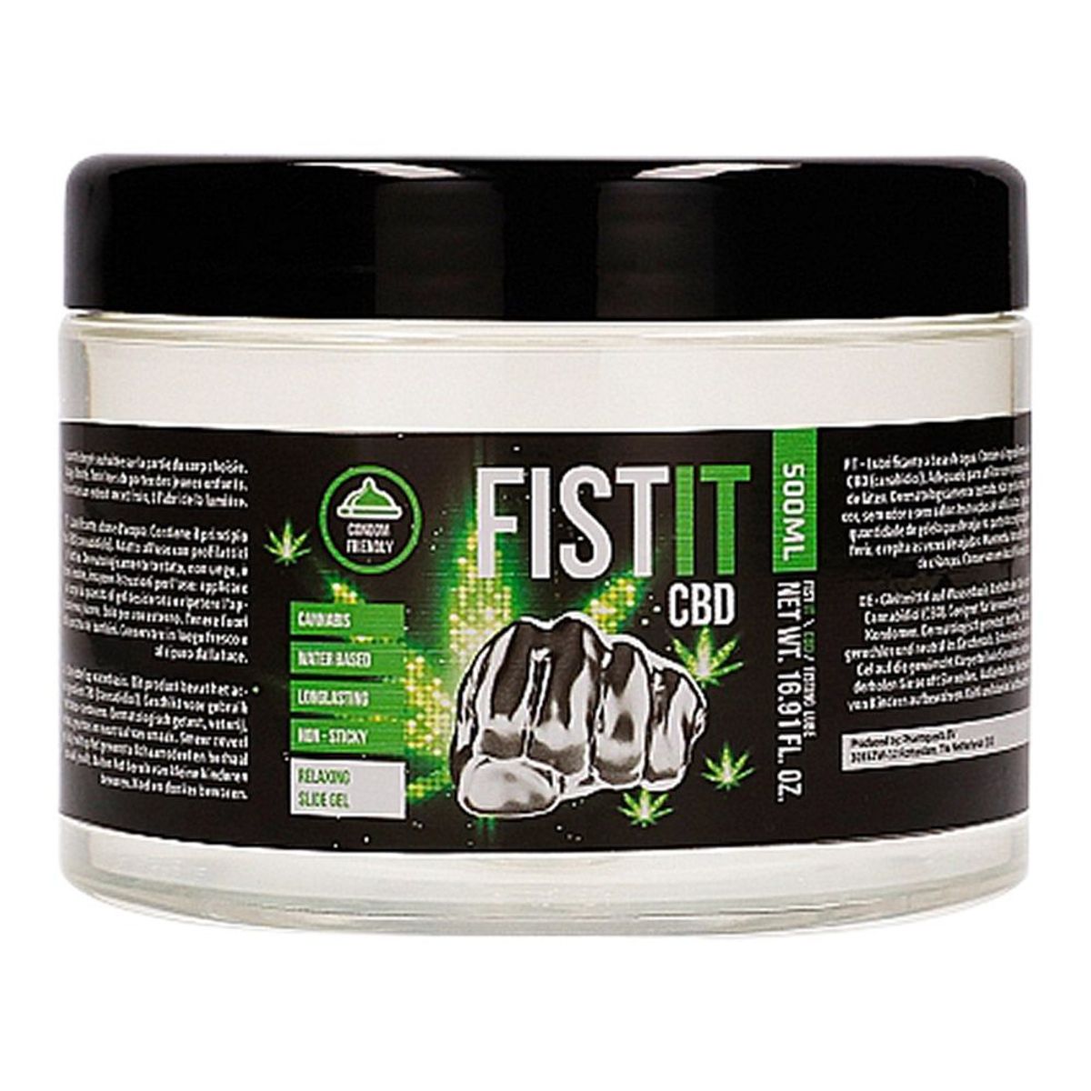 CBD Fist It - Vandbaseret glidecreme