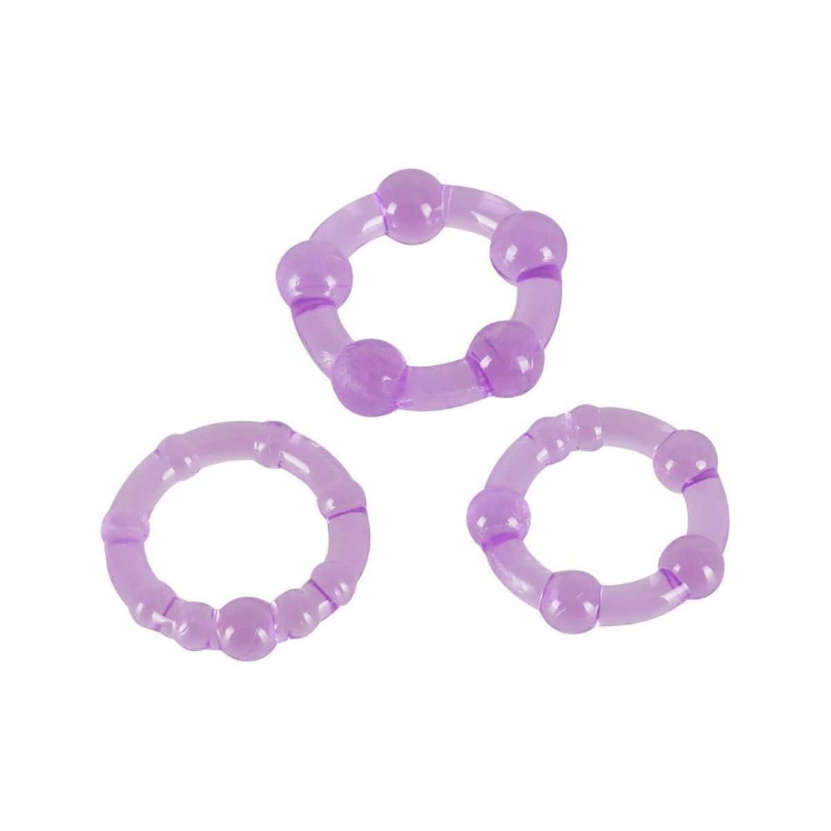 Cock Rings Set "Get Hard" Lila