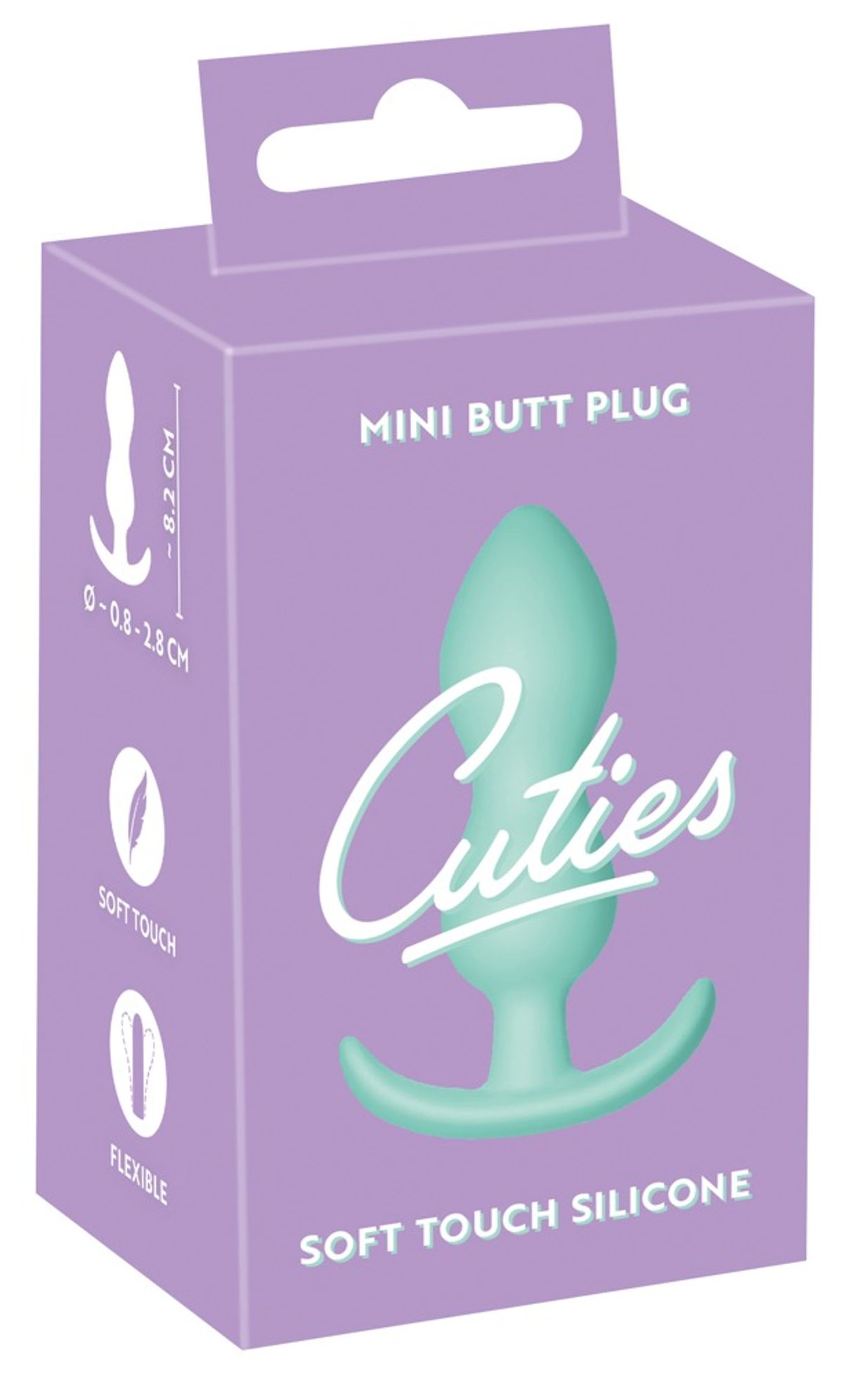 CUTIES MINI BUTT PLUG - GRØN