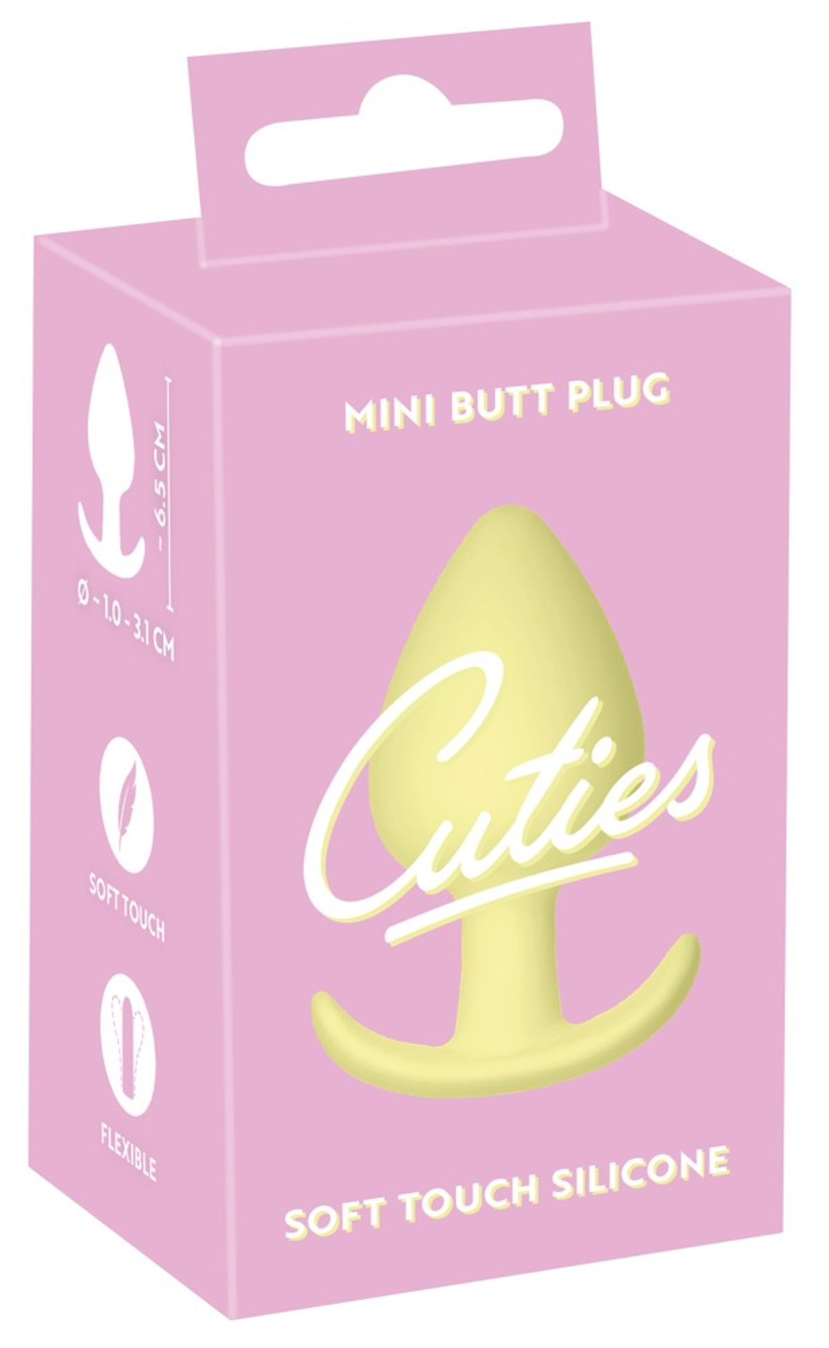 CUTIES MINI BUTT PLUG - GUL