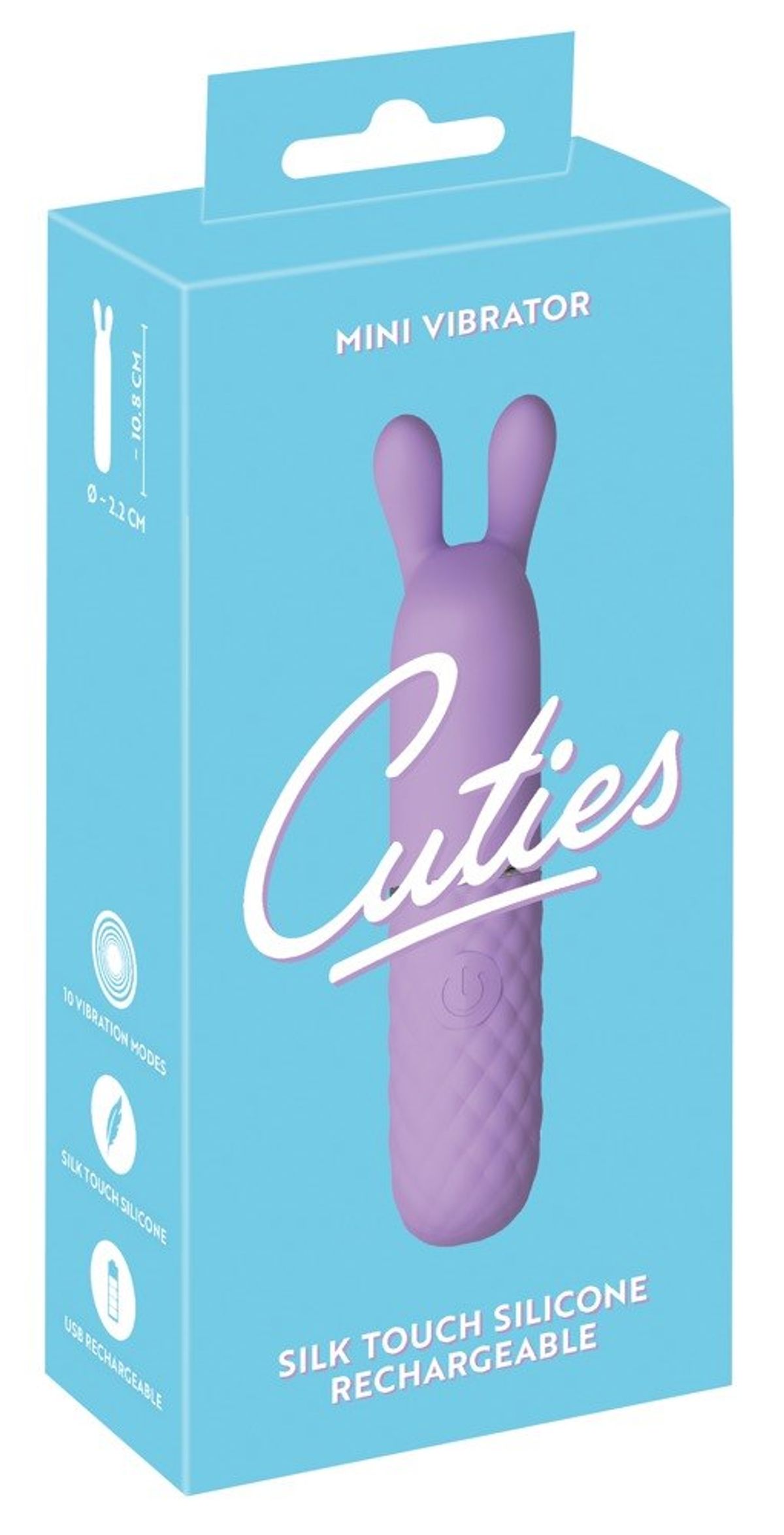 CUTIES MINI VIBRATOR 5.GEN LILLA