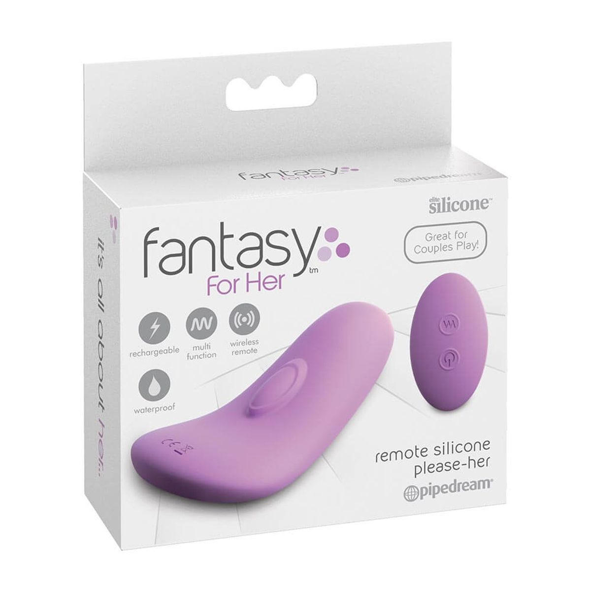 Fantasy For Her Please-Her Klitorisvibrator Fjernbetjent