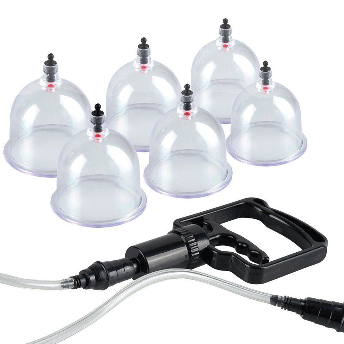 Fetish Fantasy Series Beginnerâs 6pc. Cupping Set - Sugekop Sæt