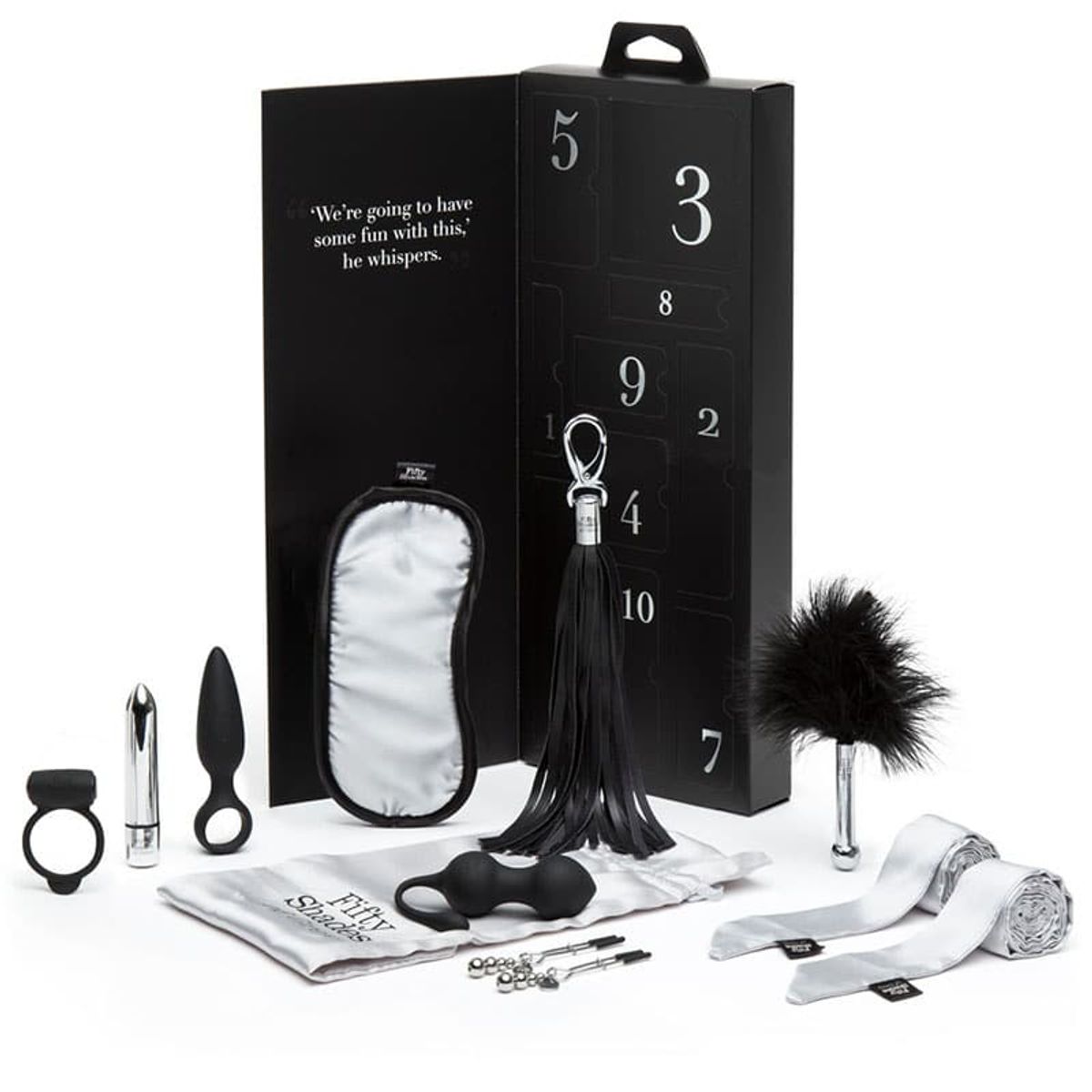 Fifty Shades of Grey Pleasure Overload 10 Days of Play Par Sæt