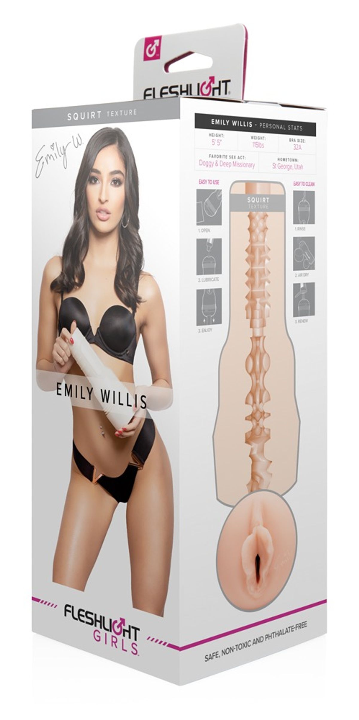 FLESHLIGHT GIRLS EMILY WILLIS SQUIRT