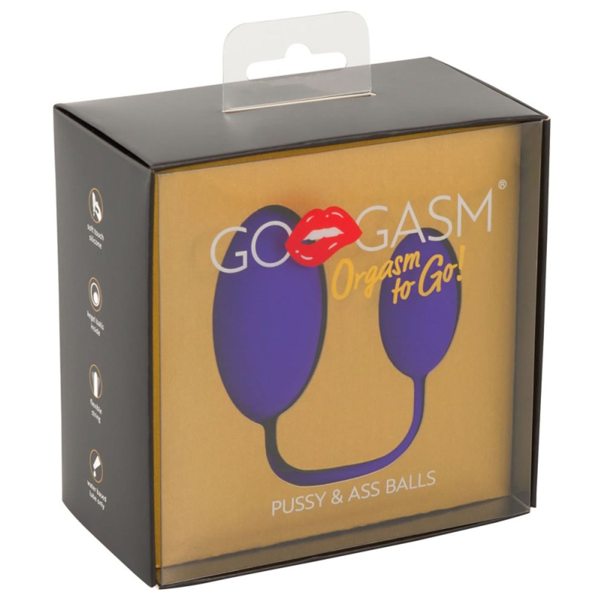 GoGasm Pussy and Ass Balls Lilla