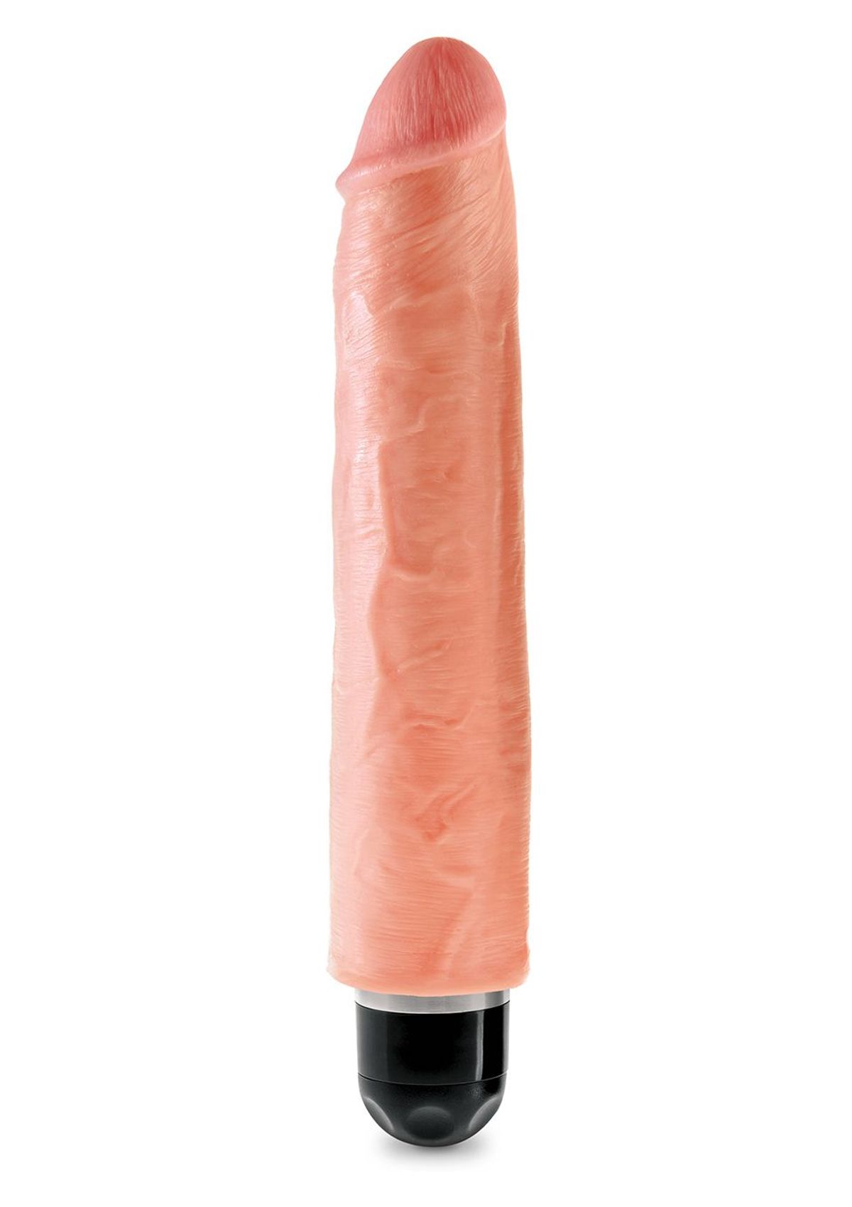 King Cock 10â Stiffy Dildo Vibrator