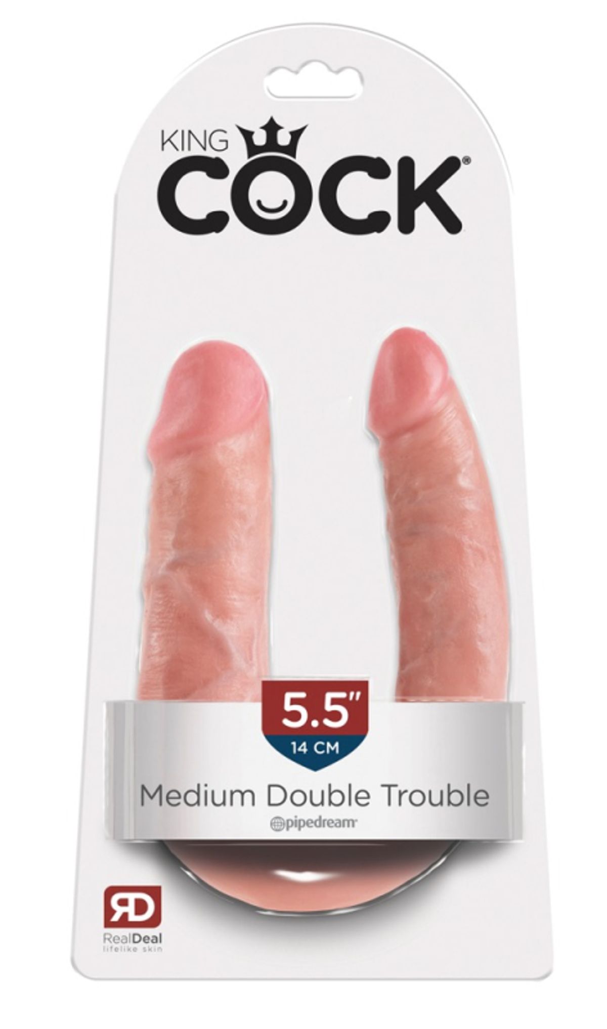 King Cock Double Trouble 5.5"