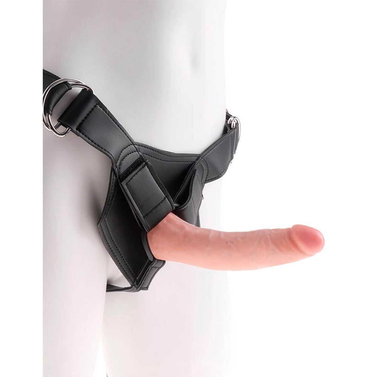 King Cock ® Harness med Dildo 18 cm
