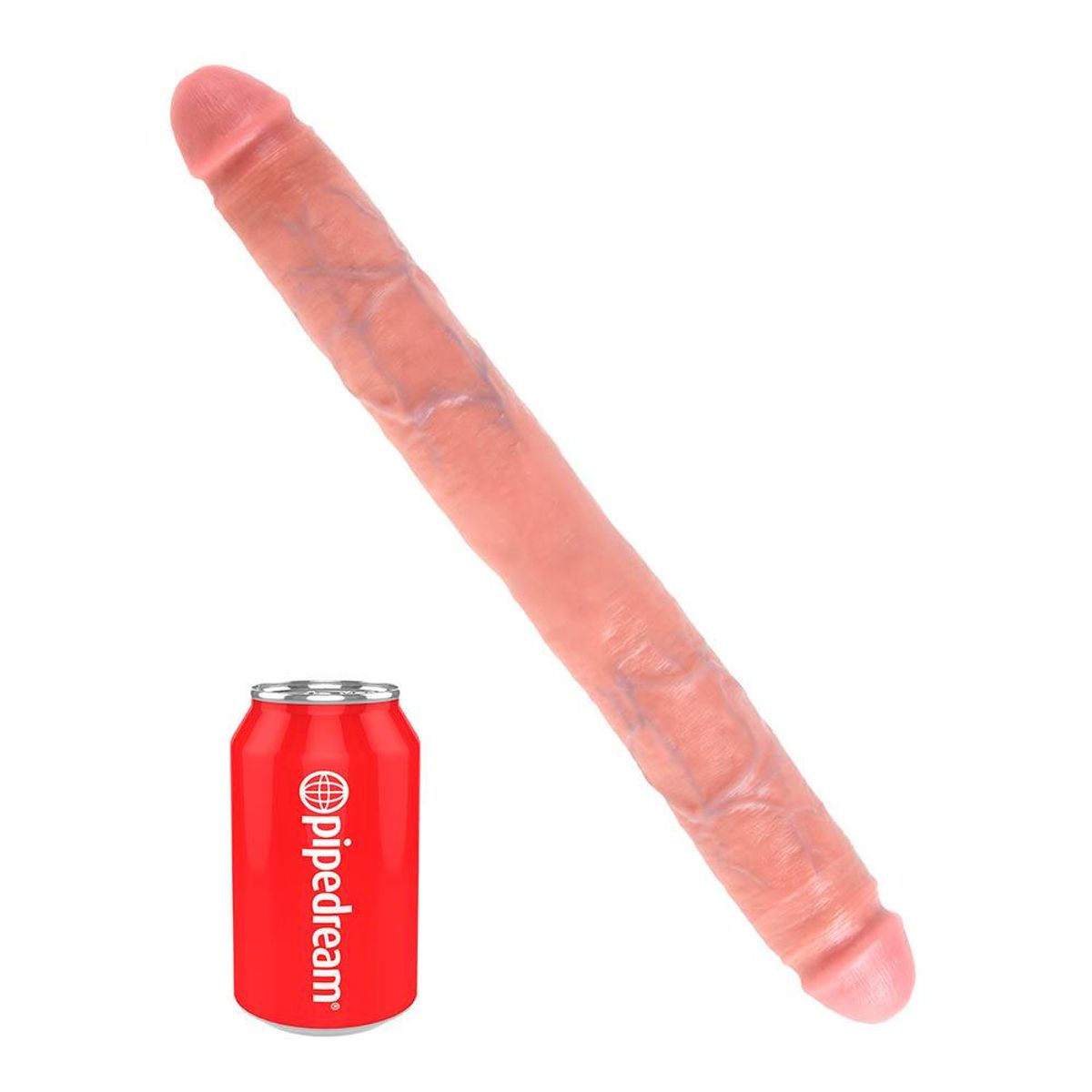 King Cock ® Kæmpe Dobbelt Dildo 41 Cm