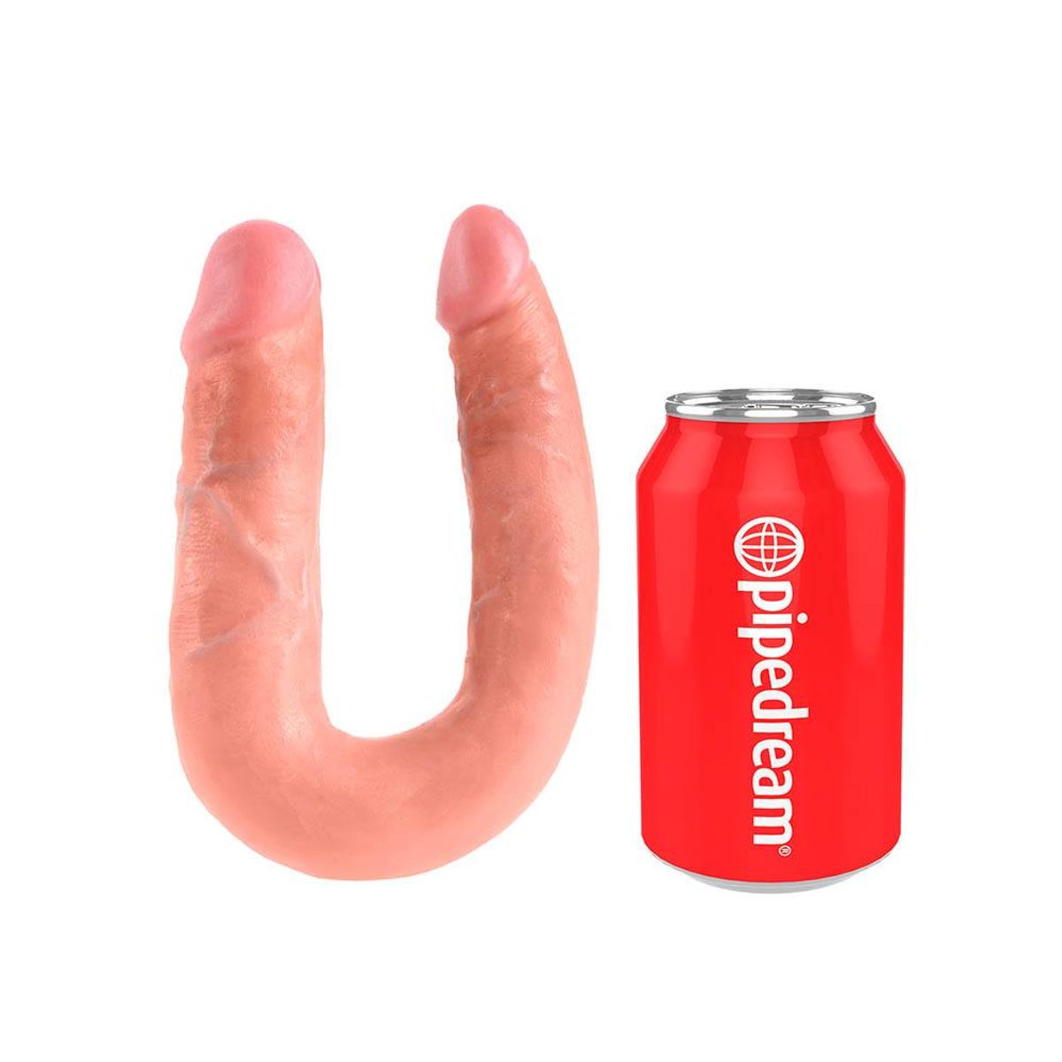 King Cock ® Medium Dobbelt Dildo 14 cm