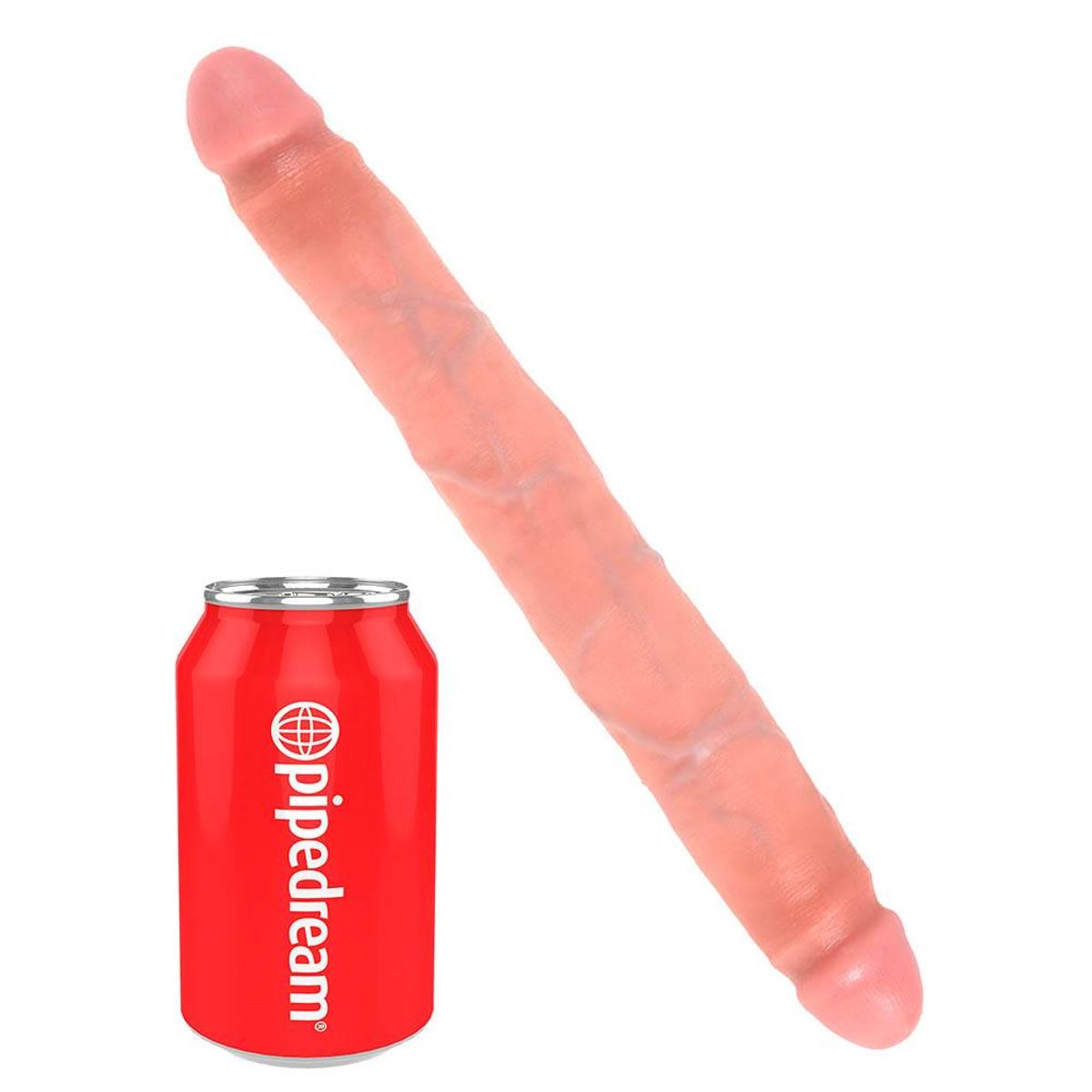 King Cock ® Slim Dobbelt Dildo 30 cm