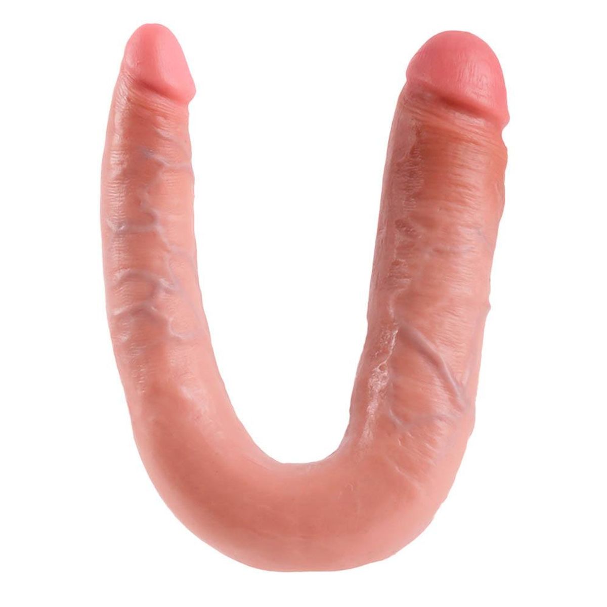 King Cock ® Stor dobbelt dildo 18 cm