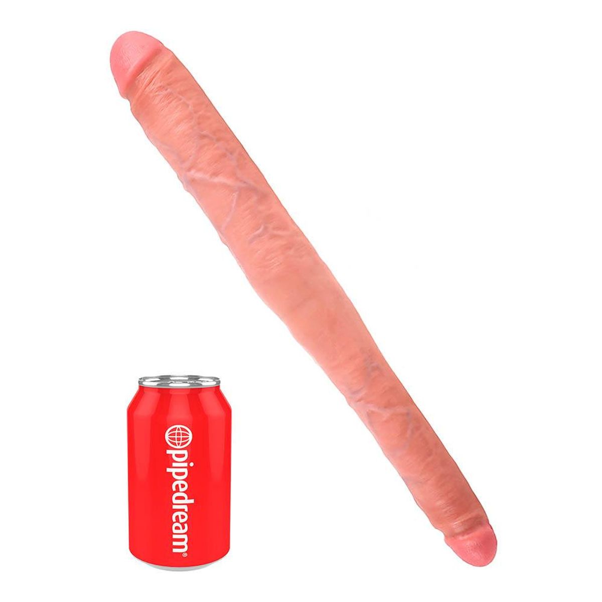 King Cock ® Tilspidset Dobbelt Dildo 41 cm