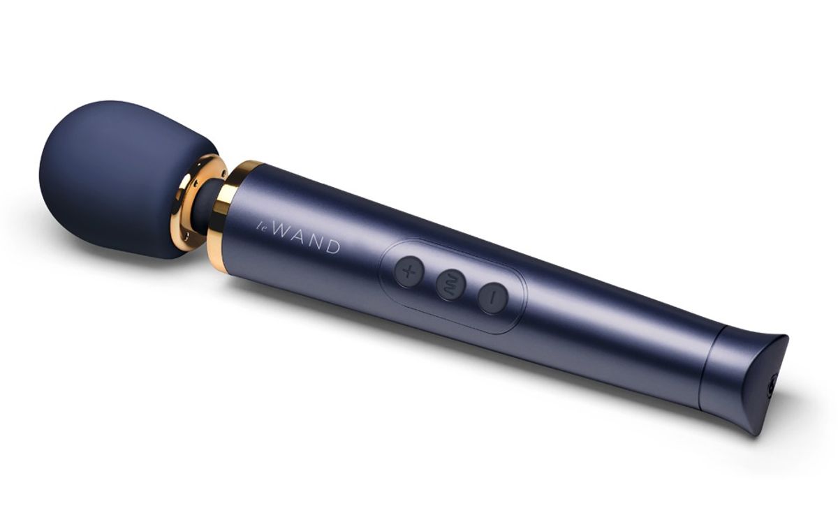 Massagestav "le Wand Petite" med 6 vibrationstilstande i 10 hastigheder
