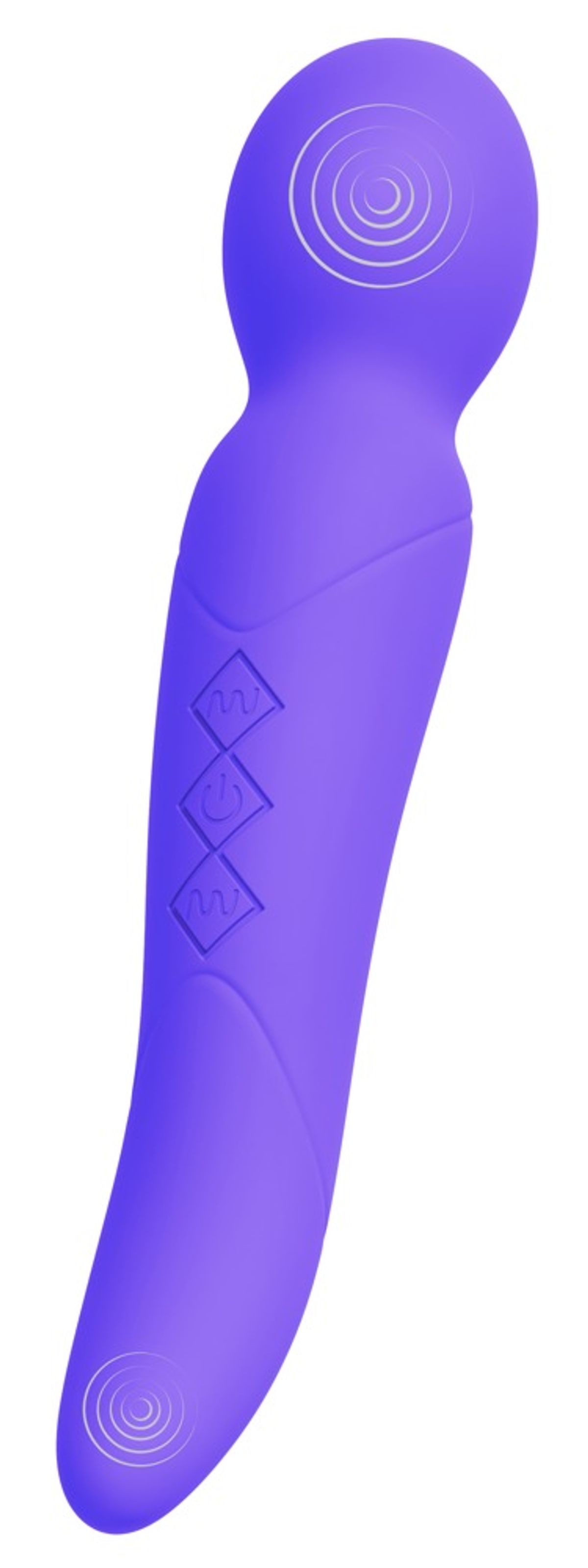 Massagestav âDual Motor Vibeâ, 22 cm, med 10 vibrationsrytmer