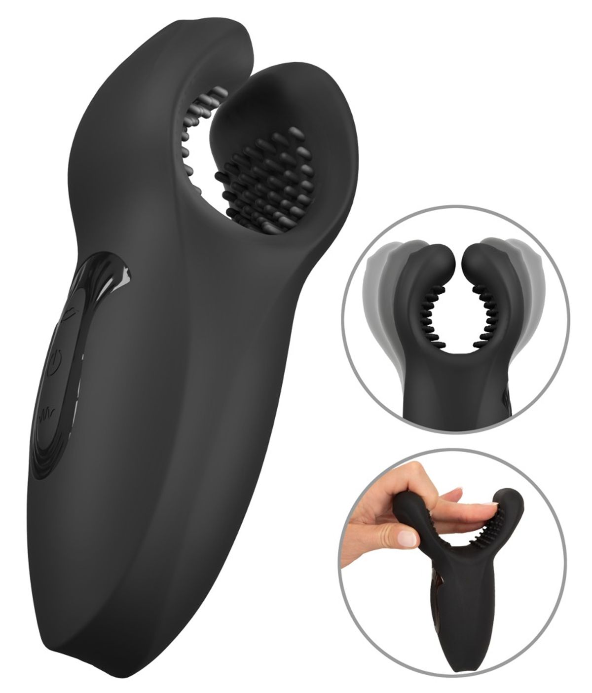 Masturbator âMan Wandâ med masserende vibro-vinger