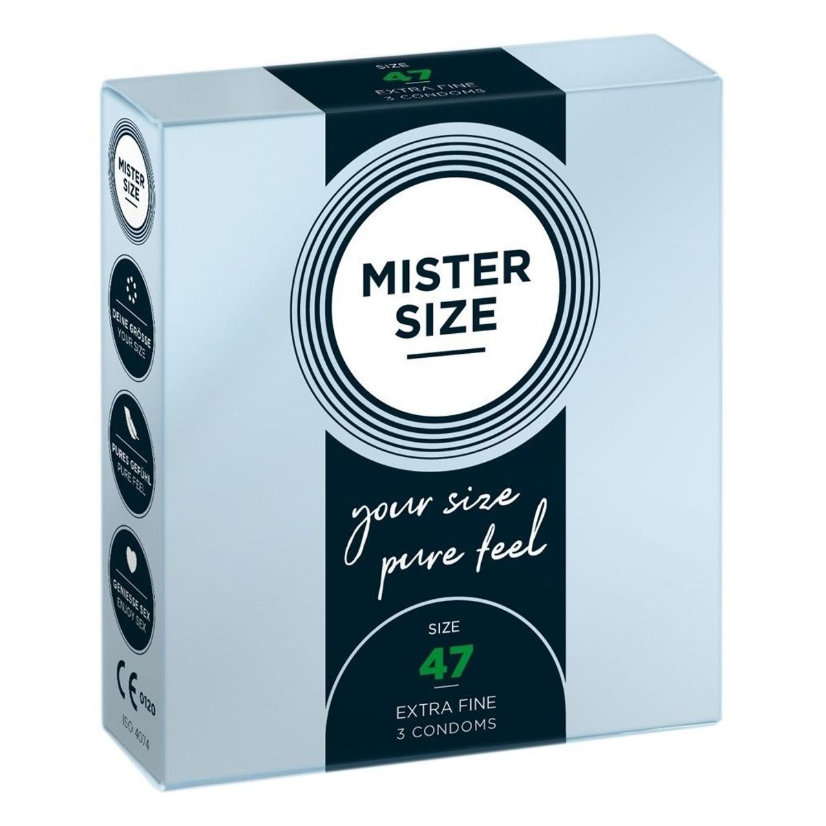 Mister Size 47 mm - Kondomer