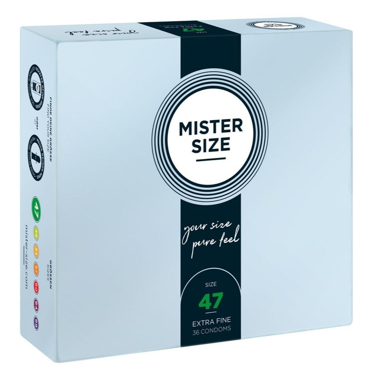 Mister Size 47 mm - Kondomer-36stk