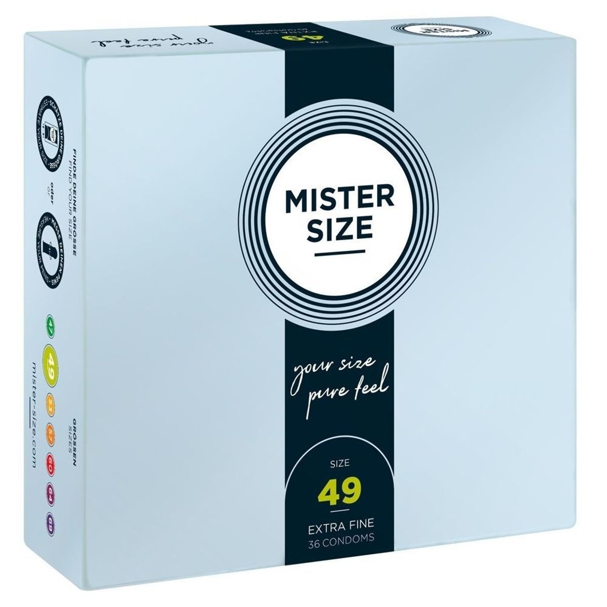 Mister Size 49 mm - Kondomer-36stk