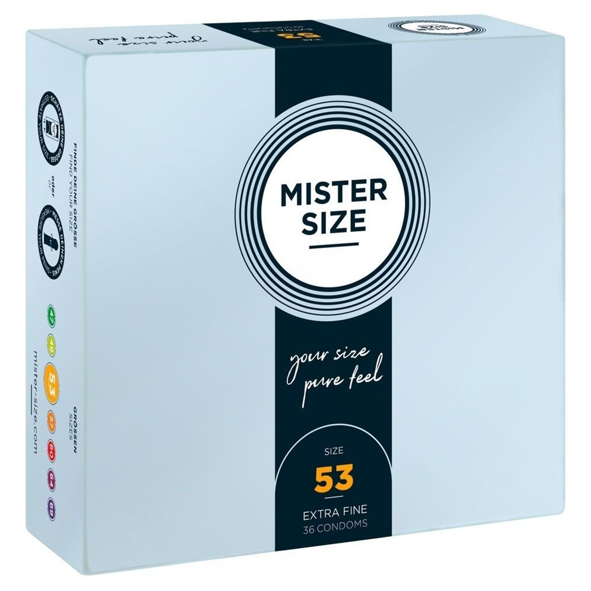 Mister Size 53 mm - Kondomer-36stk