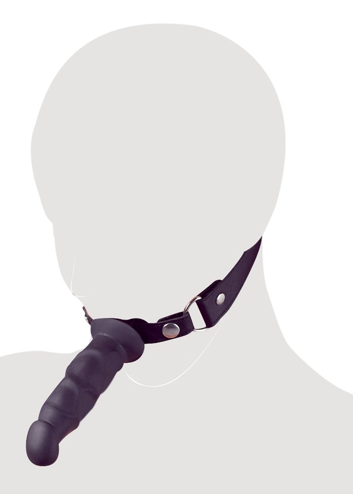 Mundgag med dildo
