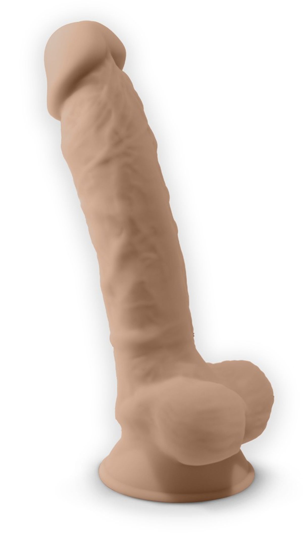 Naturlig Vibrator "8" Model 1 Vibration" med sugebase