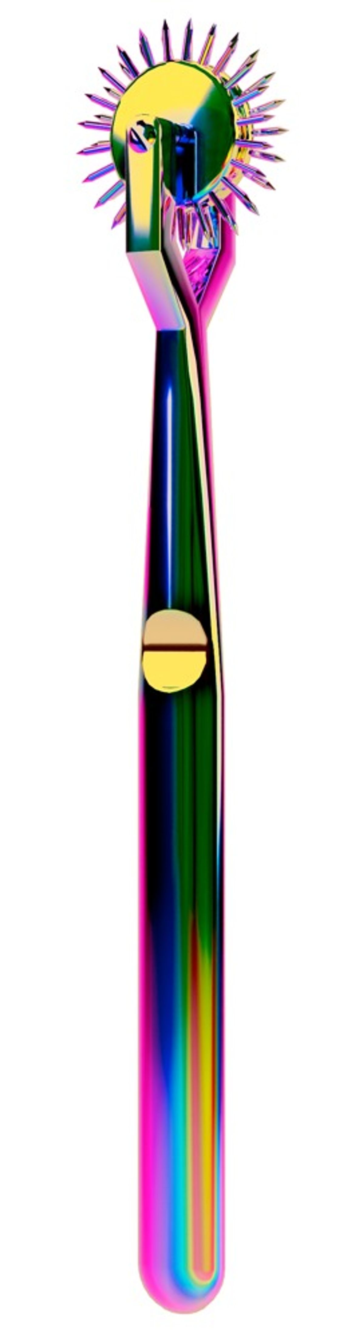 Nervehjul "Rainbow Double" lavet af metal