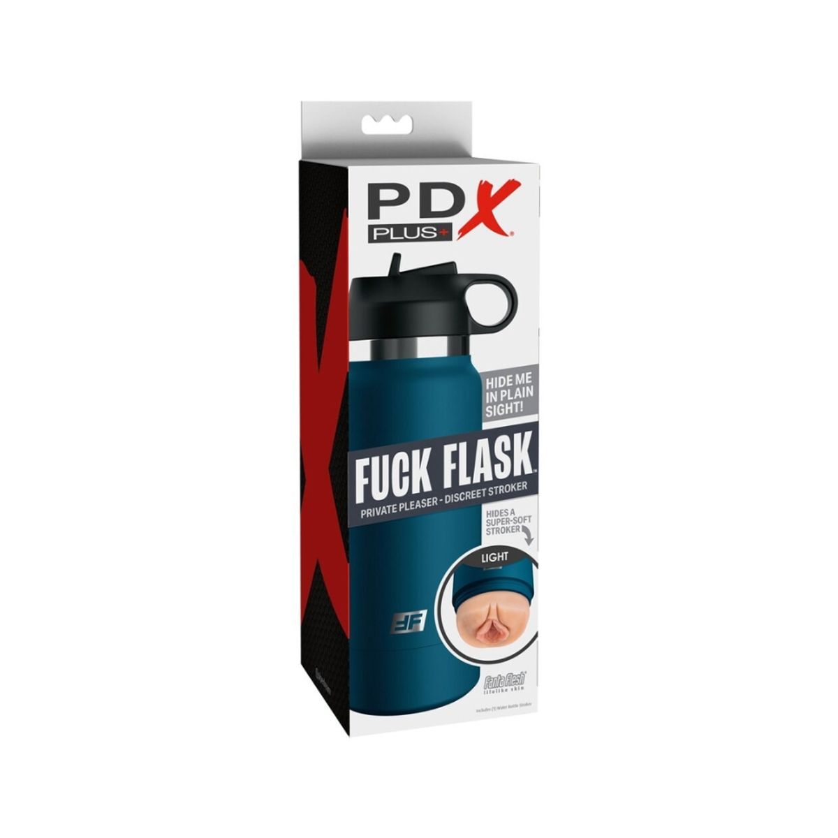 PDX Plus Fuck Flask - Diskret Vandflaske Masturbator