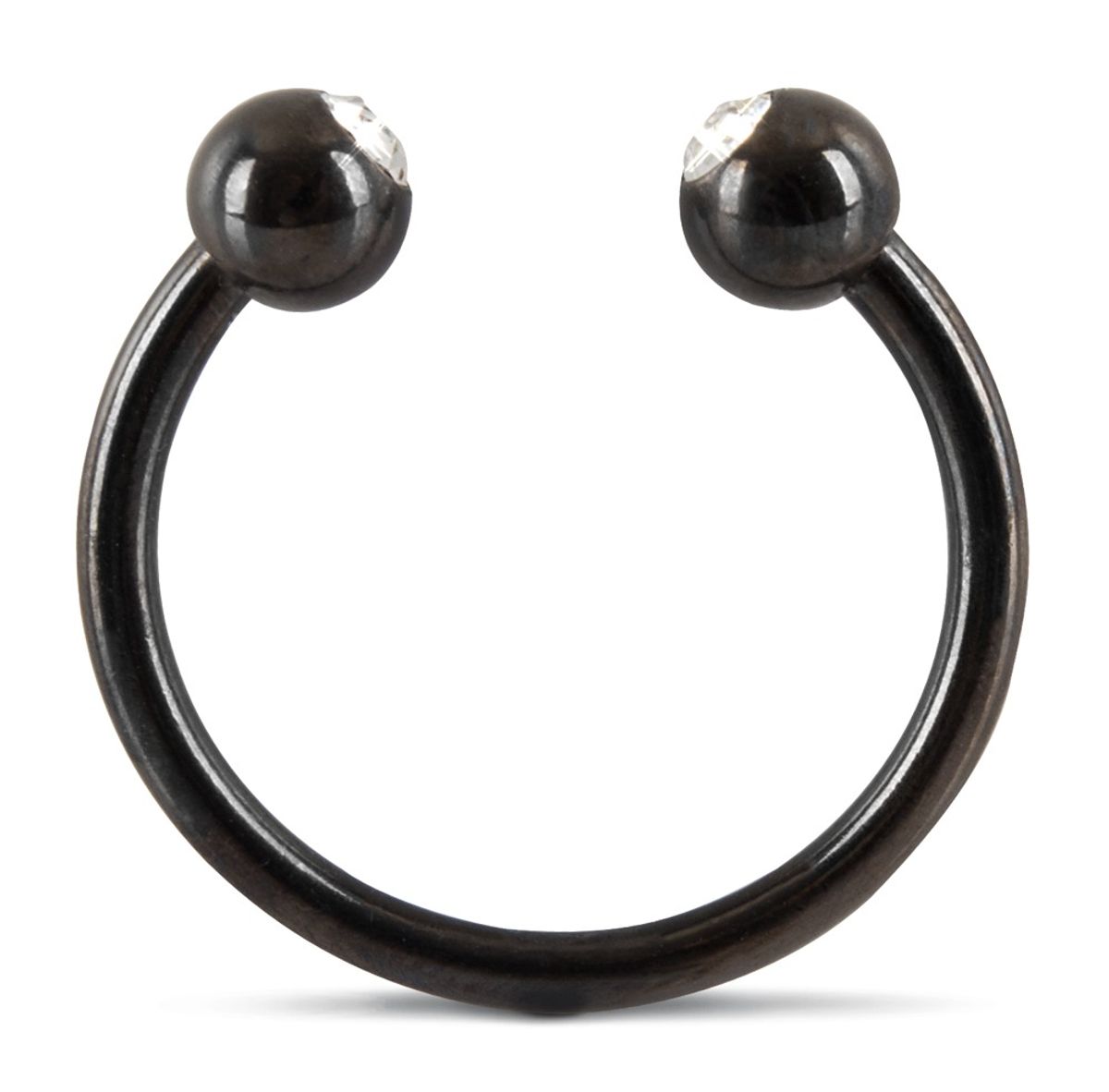 Penishovedring med to pyntekugler