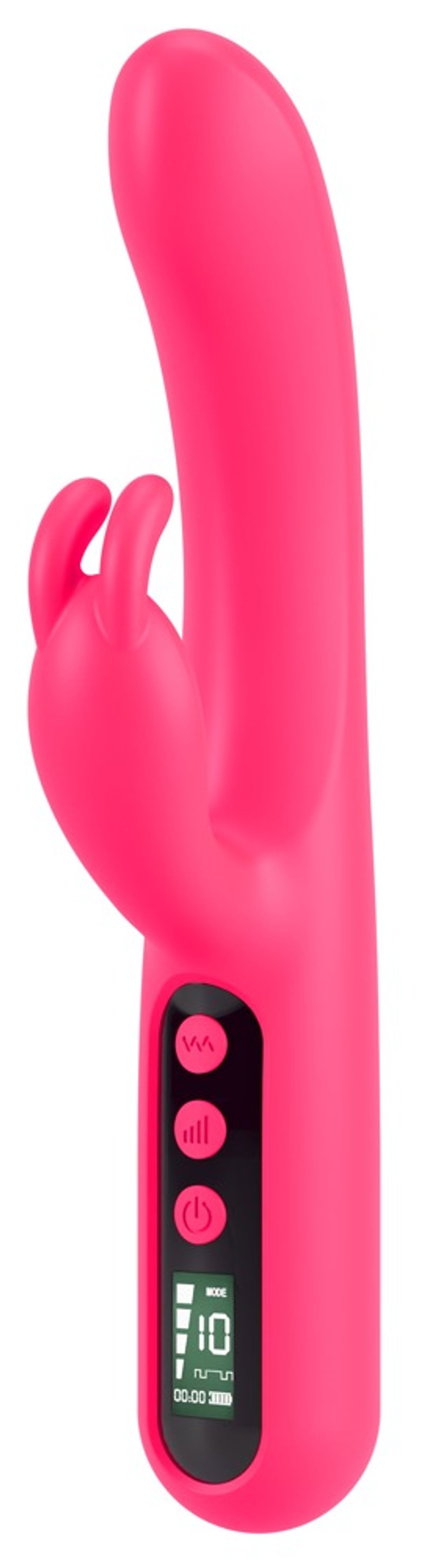 Rabbit-vibrator "Pink Sunset" med digitalt display