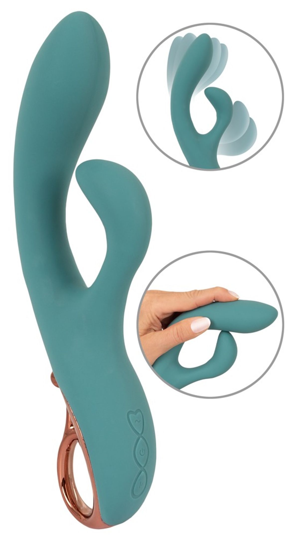 Rabbitvibrator "The Magician" med 2 motorer