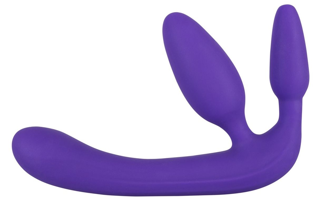Strapless Strap-On "Triple Teaser", 20 cm