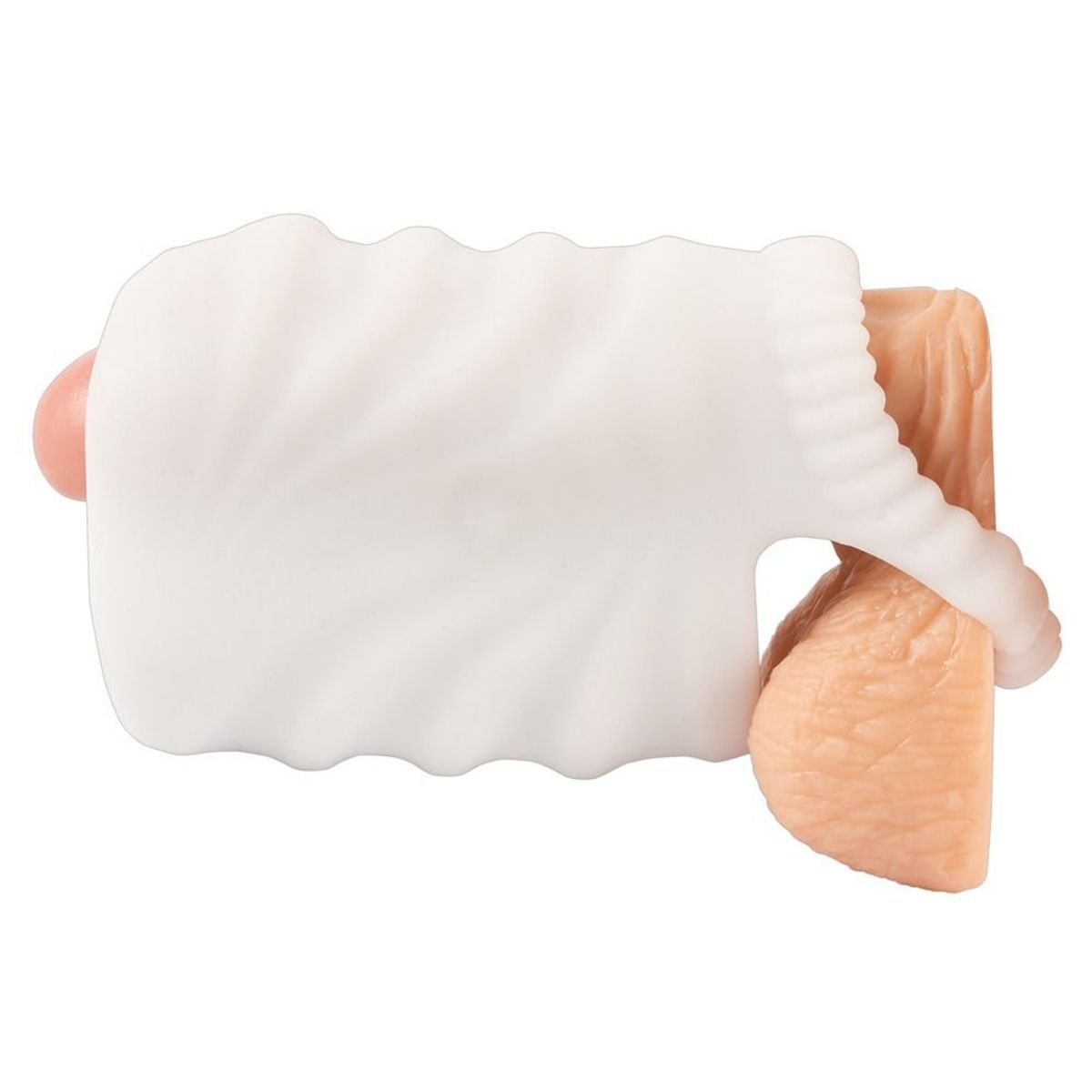 Stroker - Super Blød Masturbator med Bullet Vibrator