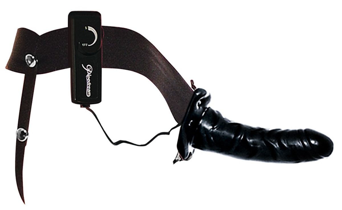 Vibrating Hollow Strap-On