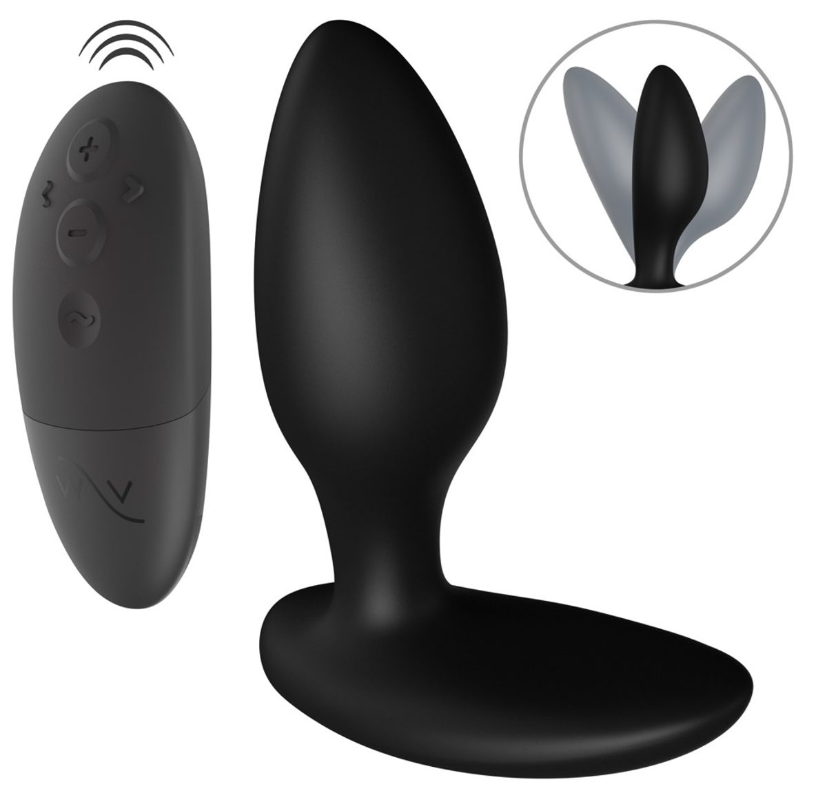 Vibro anal plug "Ditto+" med universal fjernbetjening, der også kan styres via app