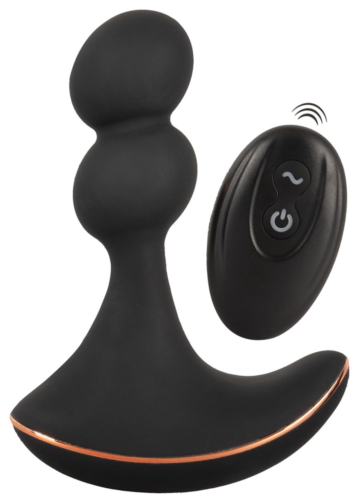 Vibro-analplug RC Rotating Prostate Massager with Vibration