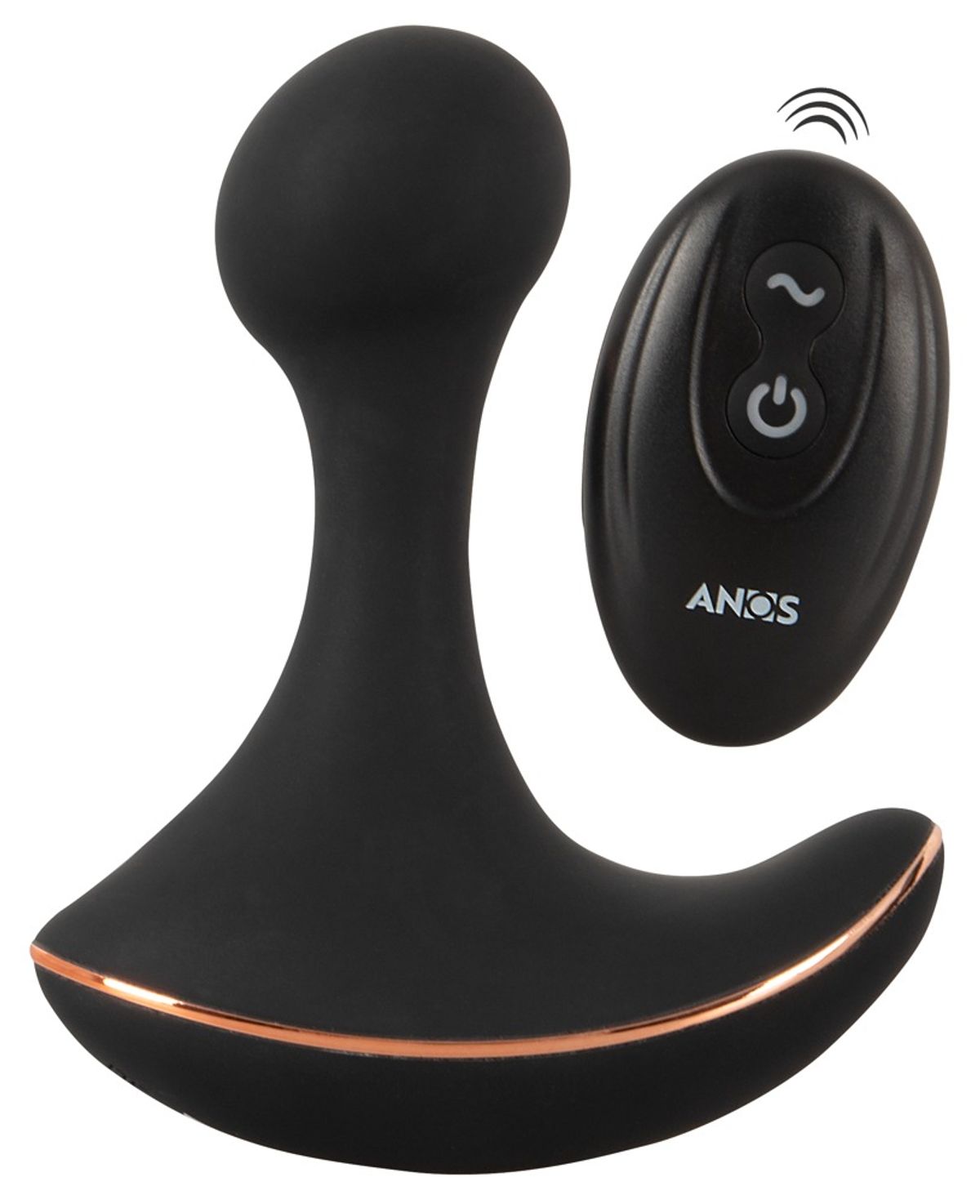Vibro-Analplug âRC Prostate Massager with Vibrationâ